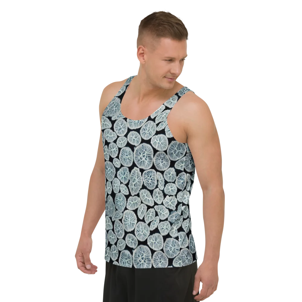 Frosted Citrus on Men's Tank Top — Left Front