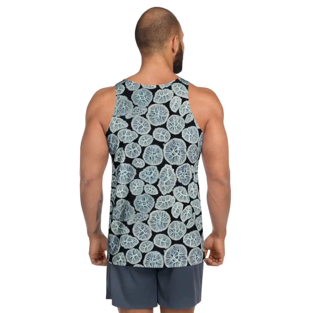 Frosted Citrus on Men's Tank Top — Back