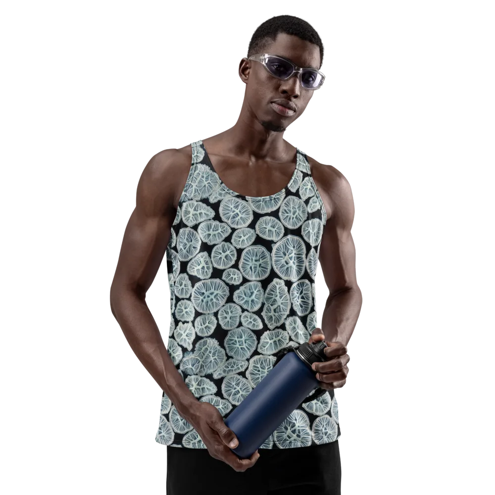 Frosted Citrus on Men's Tank Top — Front