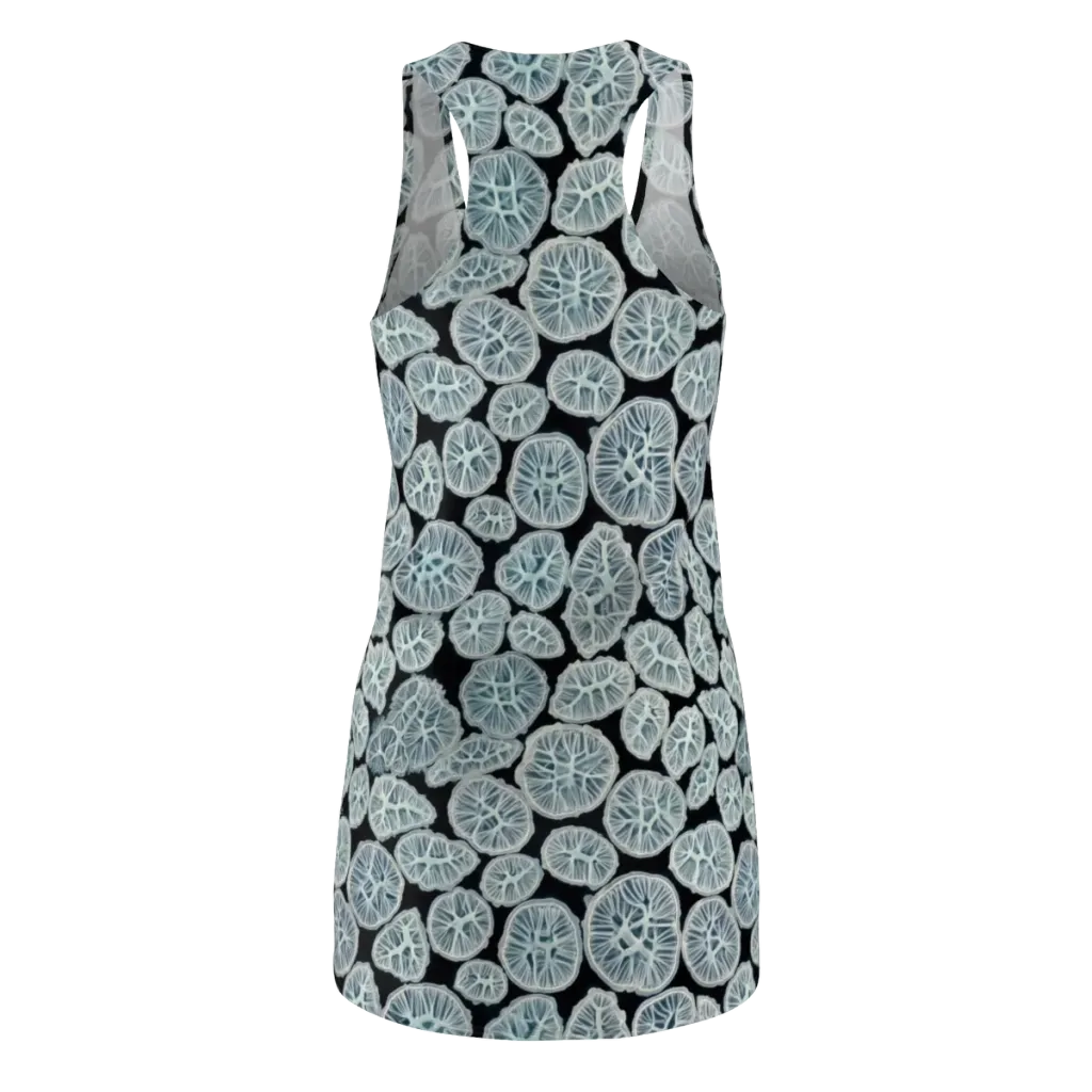 Frosted Citrus on Racerback Dress — Back