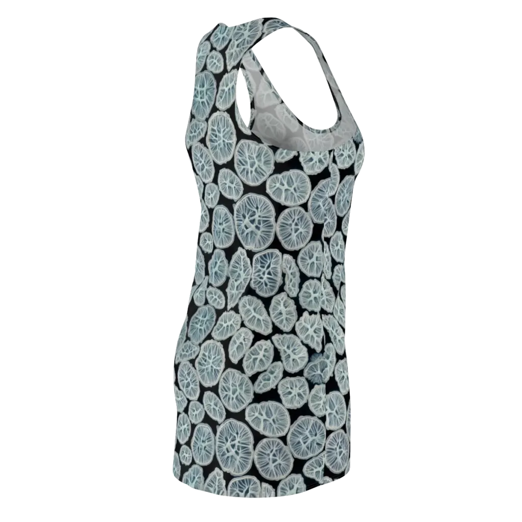 Frosted Citrus on Racerback Dress — Back Side