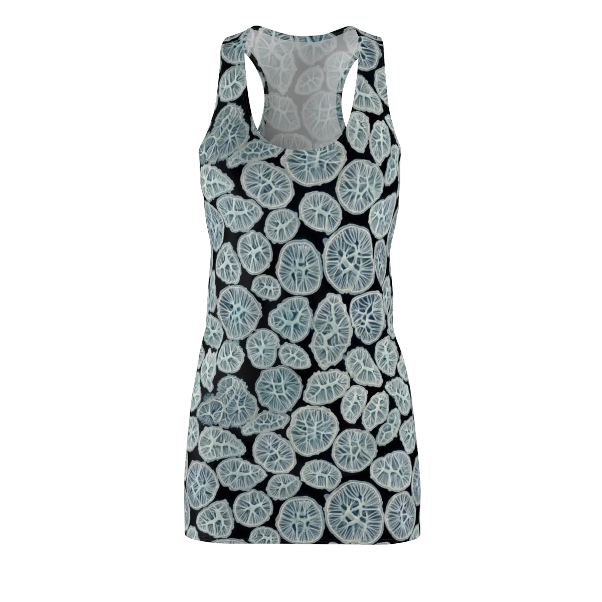 Frosted Citrus on Racerback Dress — Front