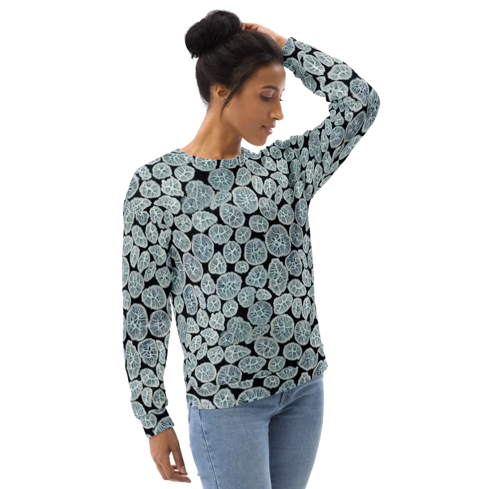 Frosted Citrus on Sweatshirt — Right Front