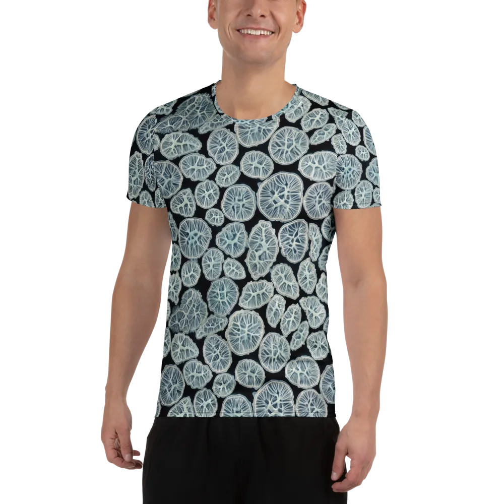 Frosted Citrus on Men's Athletic T-Shirt — Front