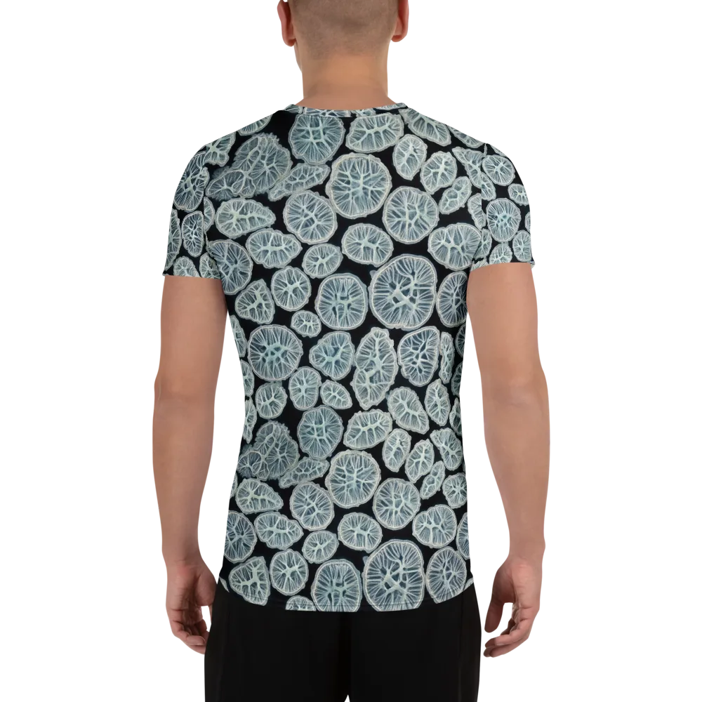 Frosted Citrus on Men's Athletic T-Shirt — Back