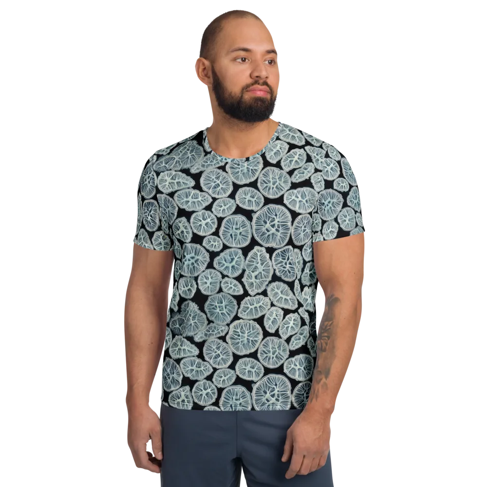 Frosted Citrus on Men's Athletic T-Shirt — Front