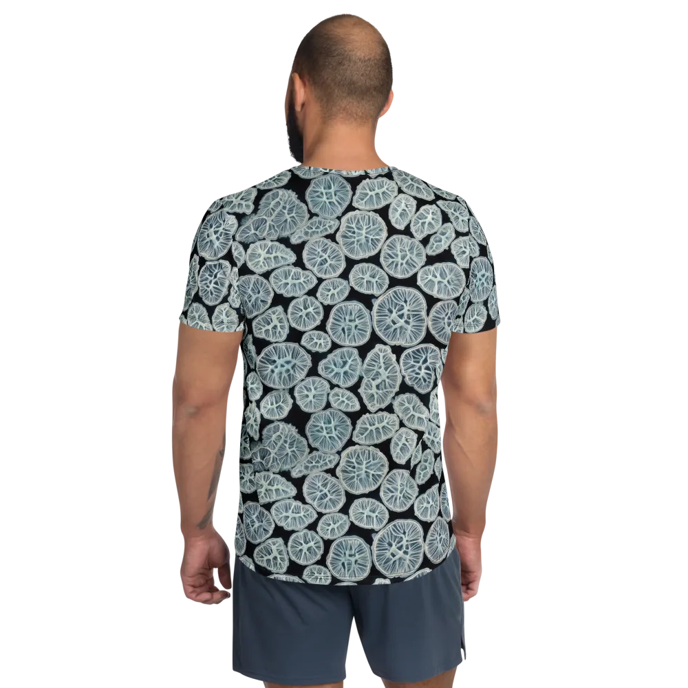 Frosted Citrus on Men's Athletic T-Shirt — Back