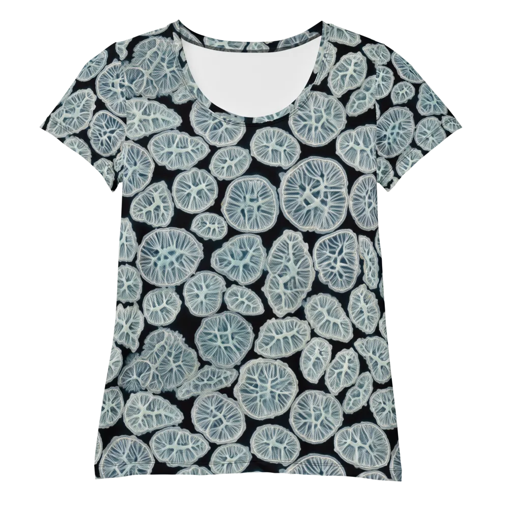 Frosted Citrus on Women's Athletic T-Shirt — Front