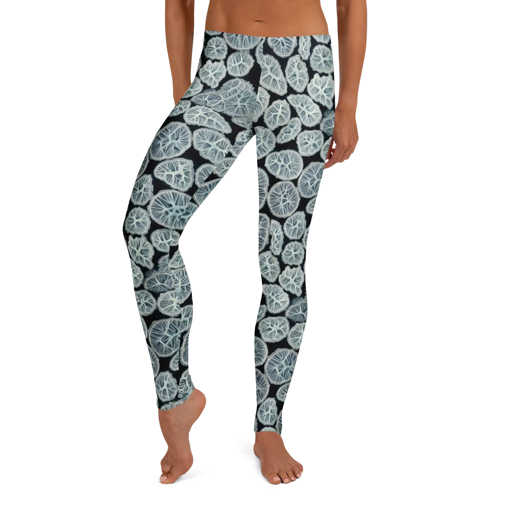 Frosted Citrus on Leggings — Front