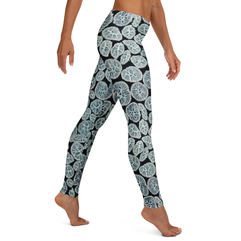 Frosted Citrus on Leggings — Right