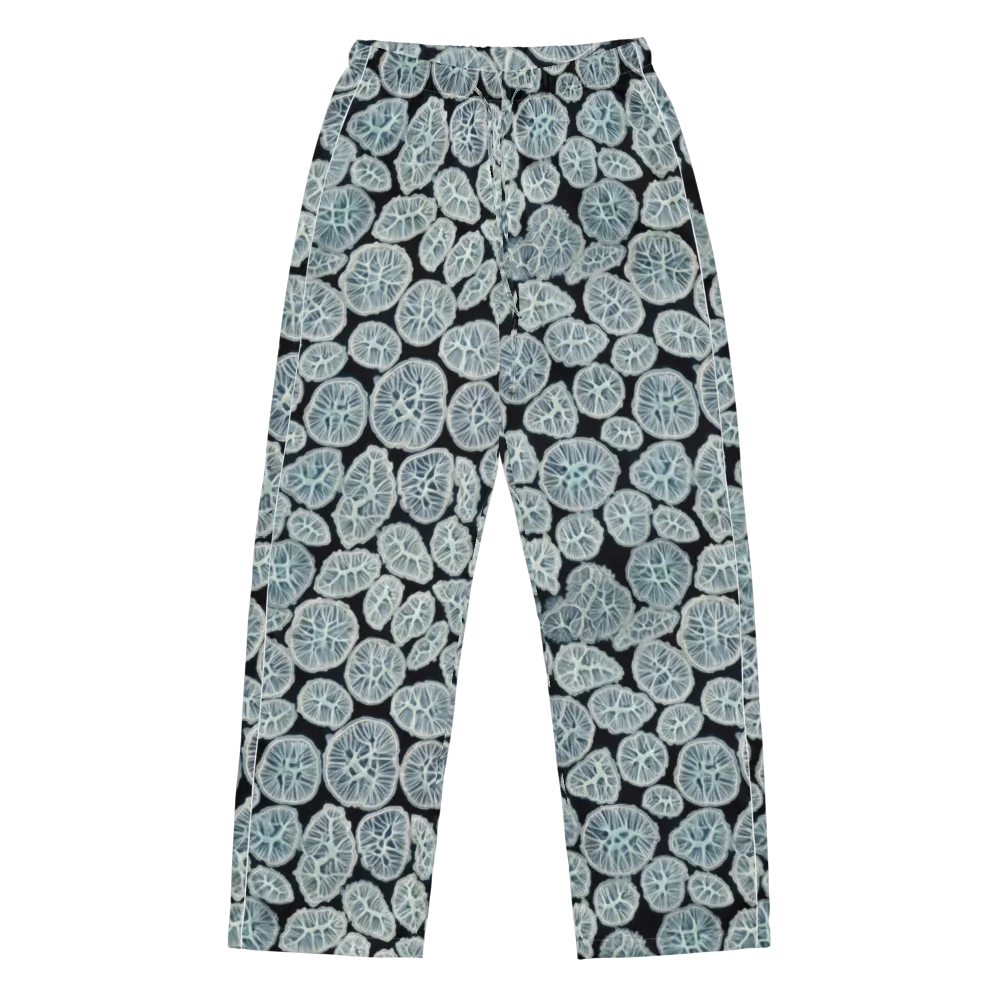 Frosted Citrus on Women's Pajama Pants — Front