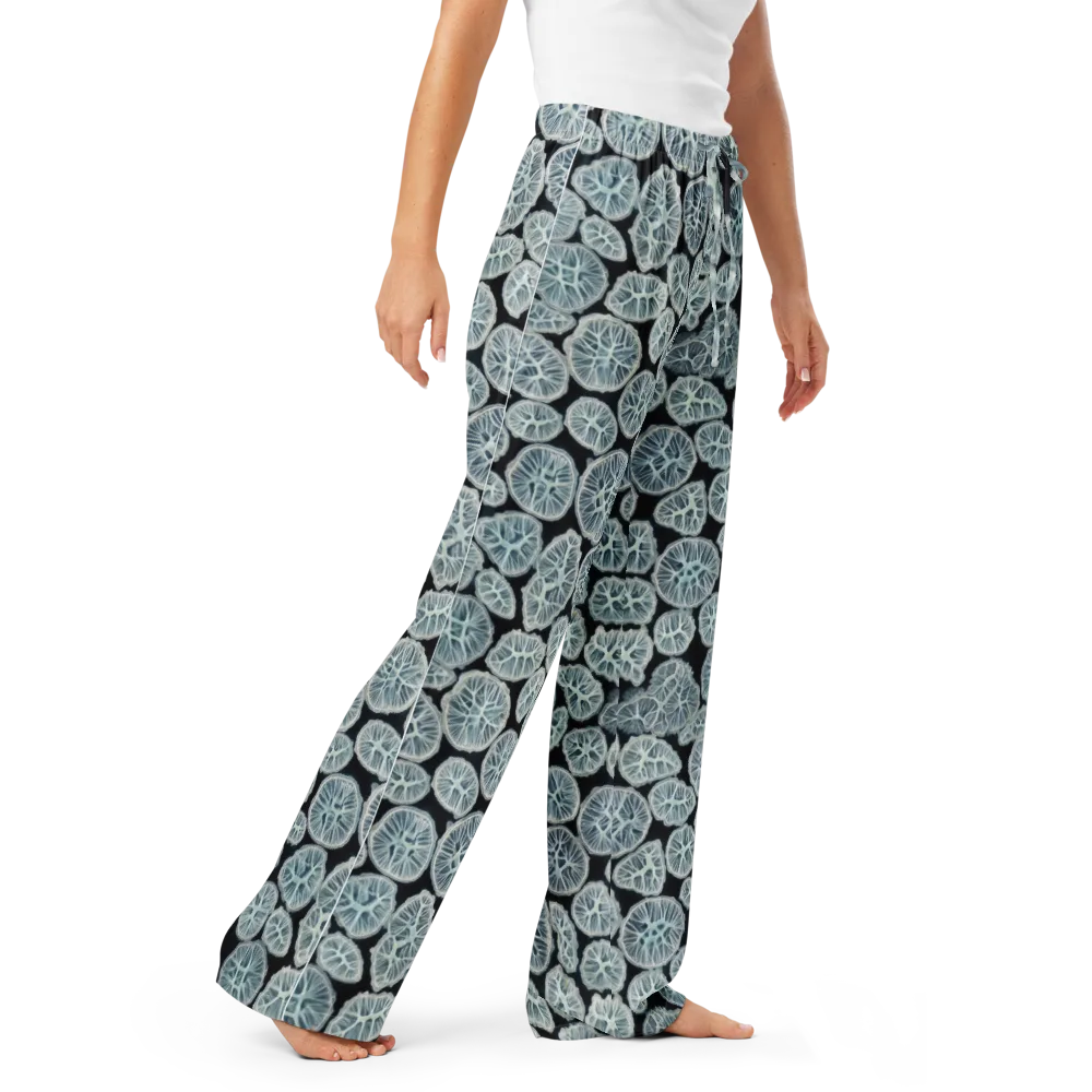 Frosted Citrus on Women's Pajama Pants — Right Front