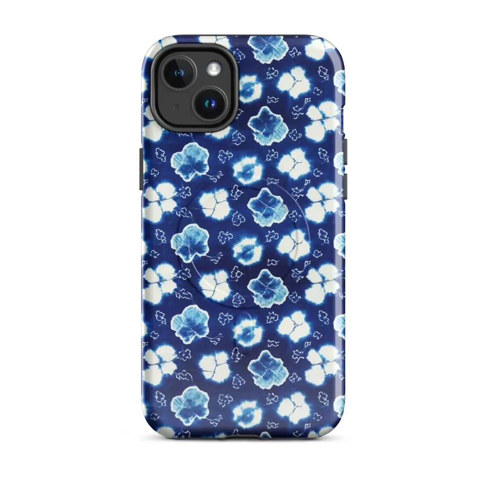 Indigo Botanica on MagSafe Tough Case for iPhone® — Front