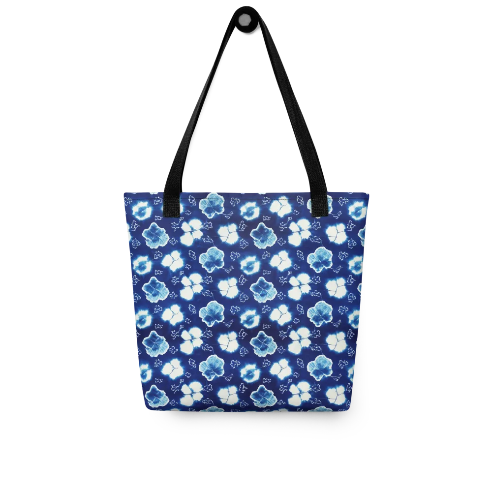 Indigo Botanica on Tote Bag — Front