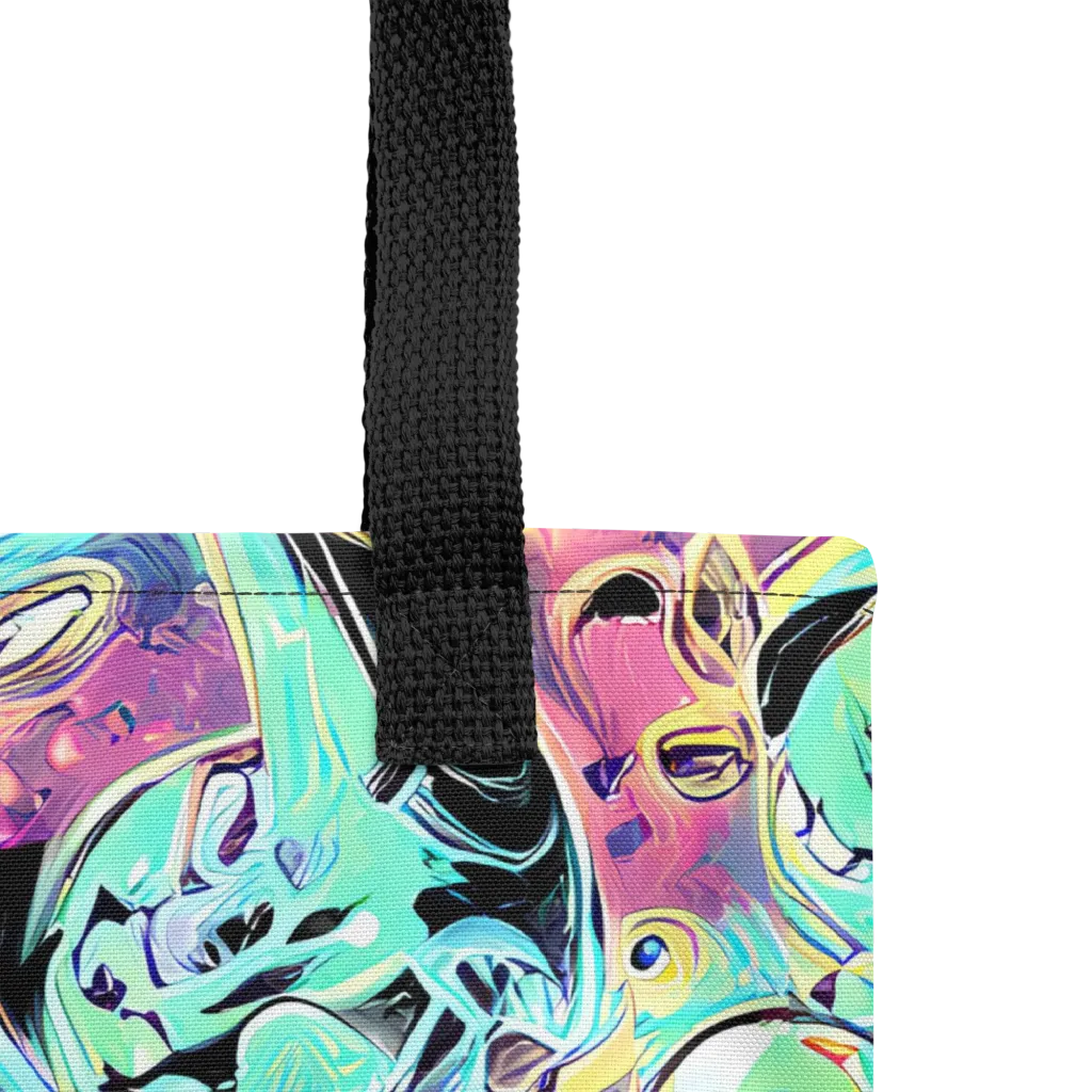 Aqua Oddity on Tote Bag — Product details
