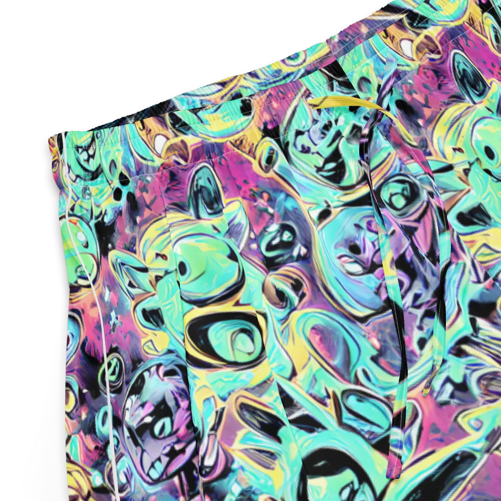 Aqua Oddity on Women's Pajama Shorts — Product details