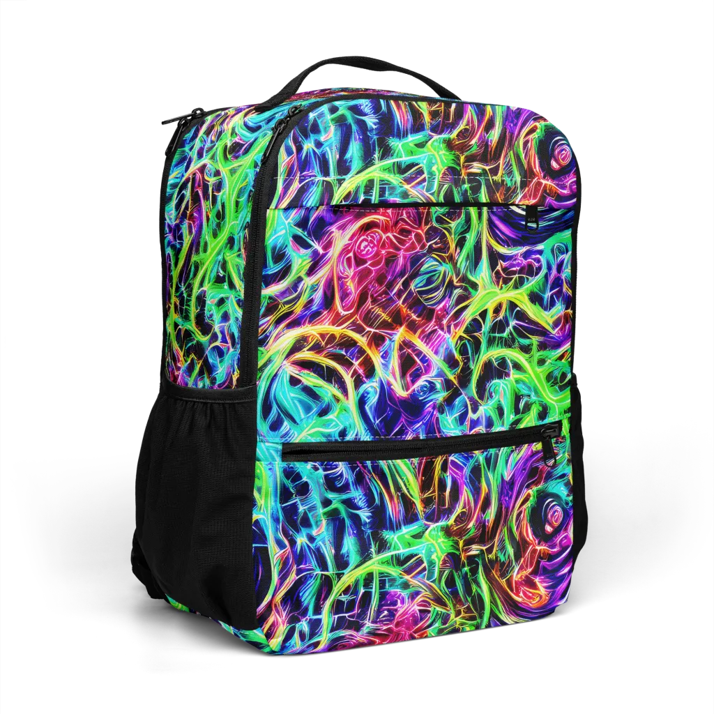 Electric Wilds on Utility Backpack — Right Front