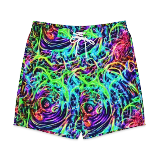 Electric Wilds on a Men's Board Shorts