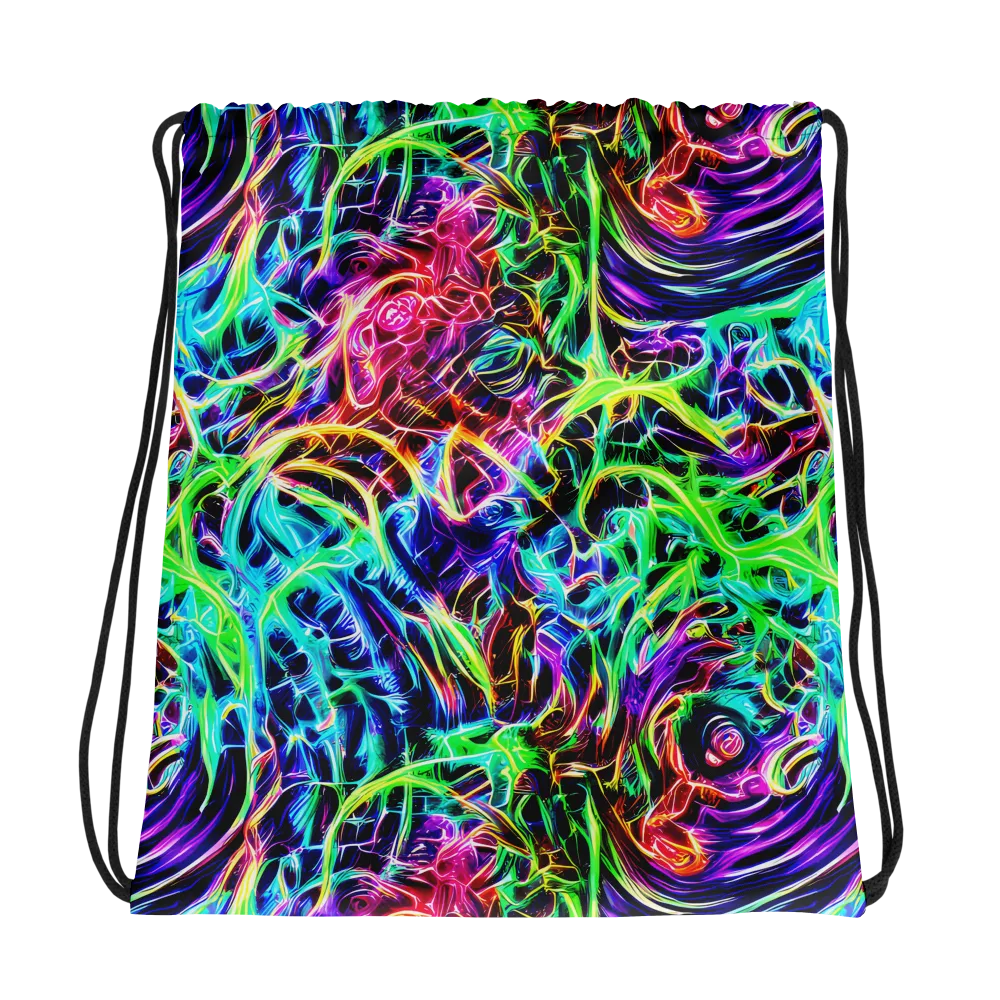 Electric Wilds on Drawstring Bag — Photo