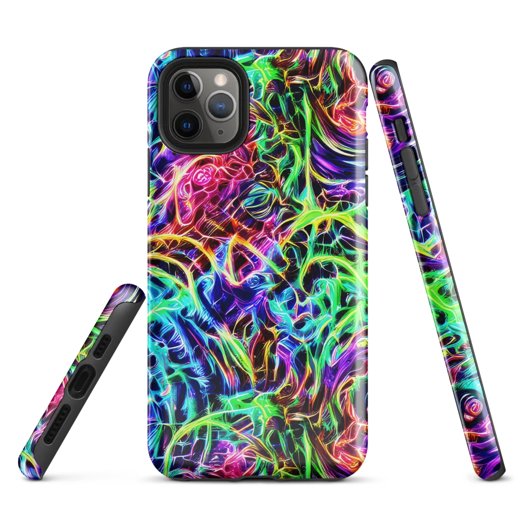 Electric Wilds on Tough Case for iPhone® — Front
