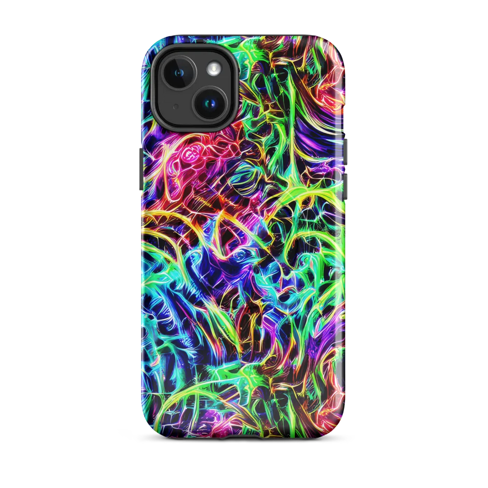Electric Wilds on MagSafe Tough Case for iPhone® — Front