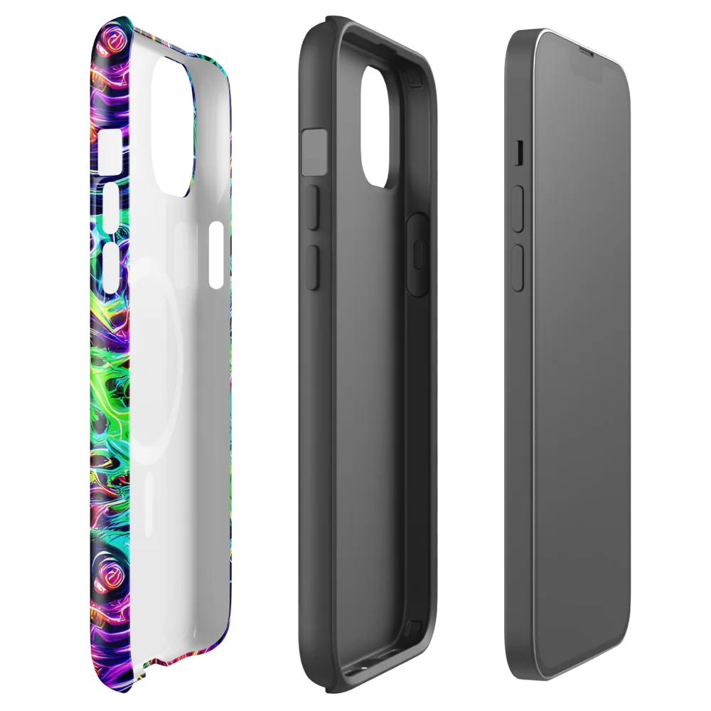 Electric Wilds on MagSafe Tough Case for iPhone® — Front
