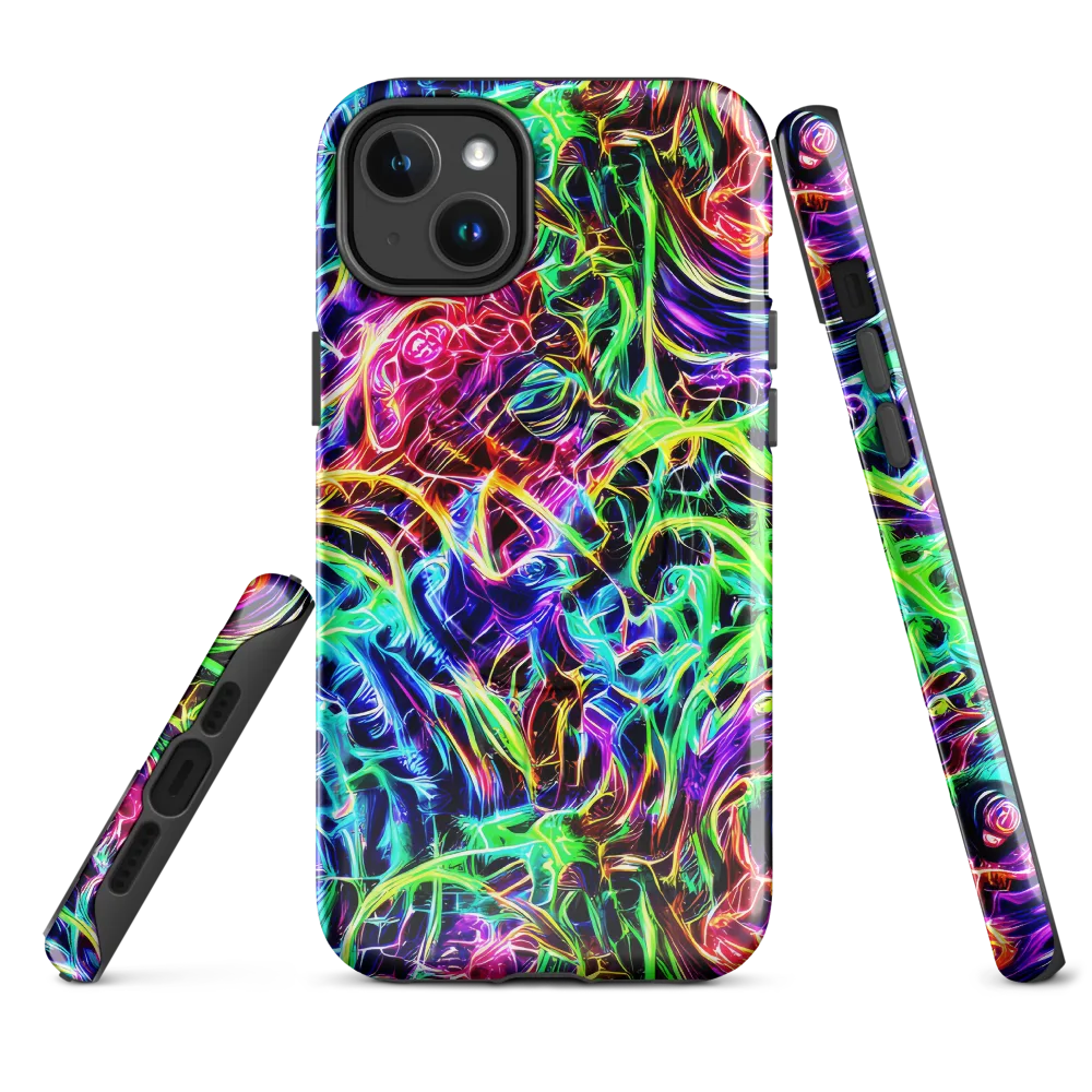 Electric Wilds on MagSafe Tough Case for iPhone® — Front
