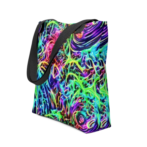 Electric Wilds on a Tote Bag