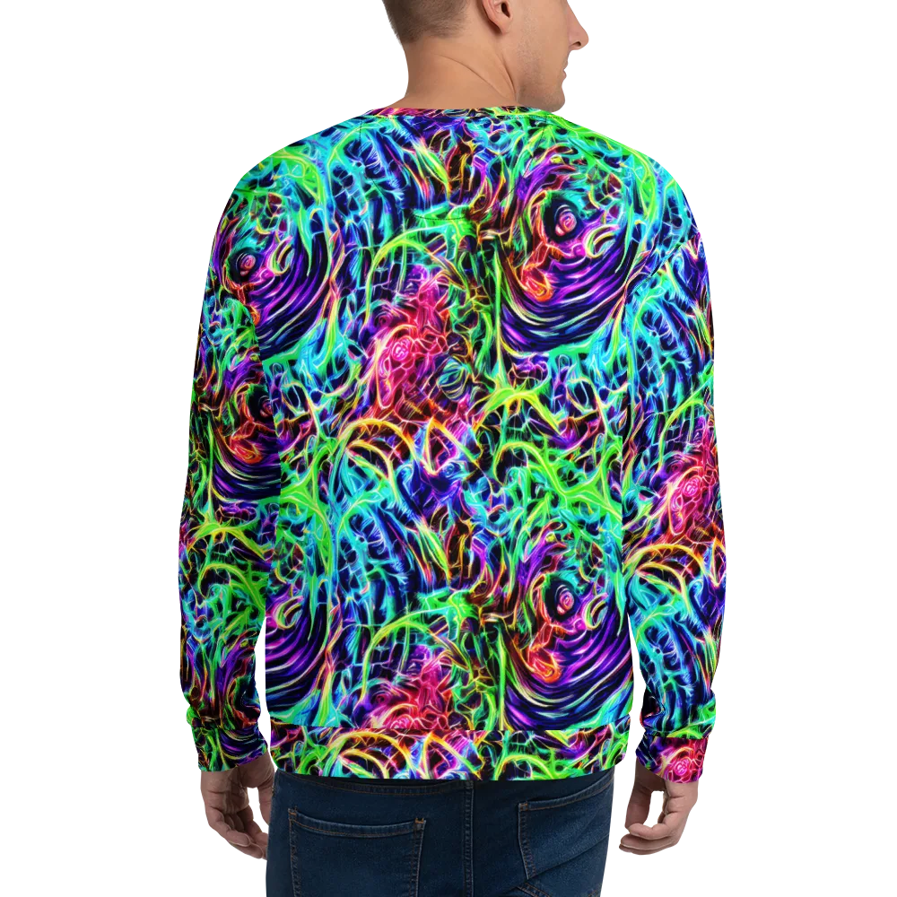 Electric Wilds on Sweatshirt — Back