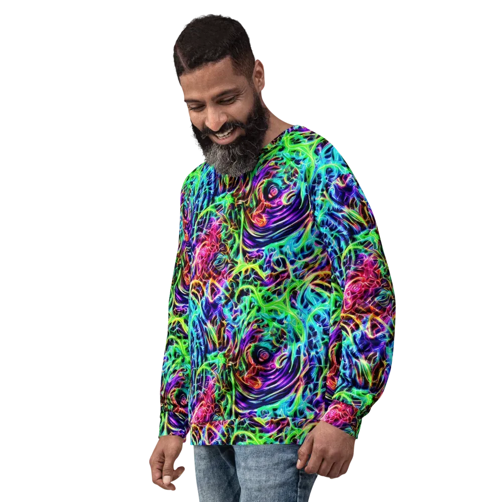 Electric Wilds on Sweatshirt — Left Front
