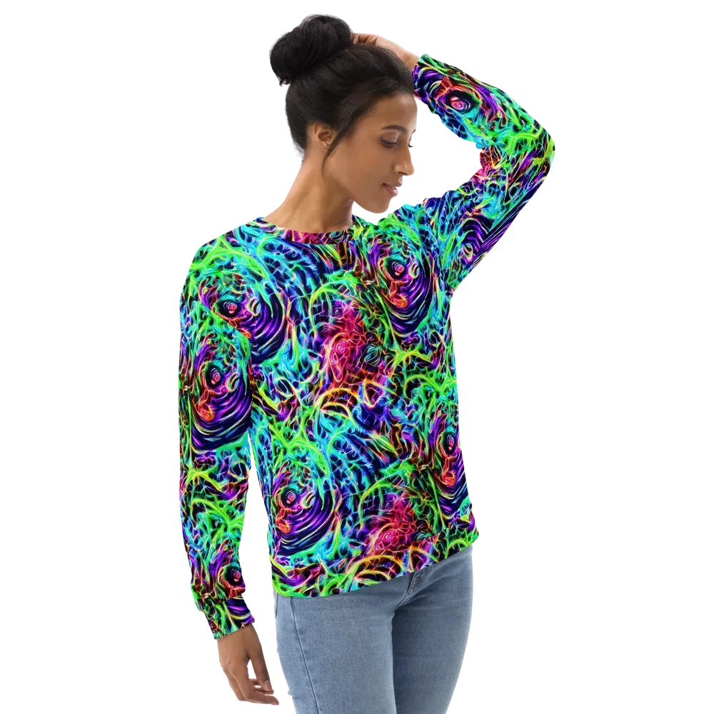 Electric Wilds on Sweatshirt — Right Front