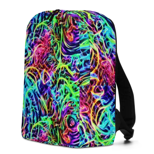 Electric Wilds on a Minimalist Backpack