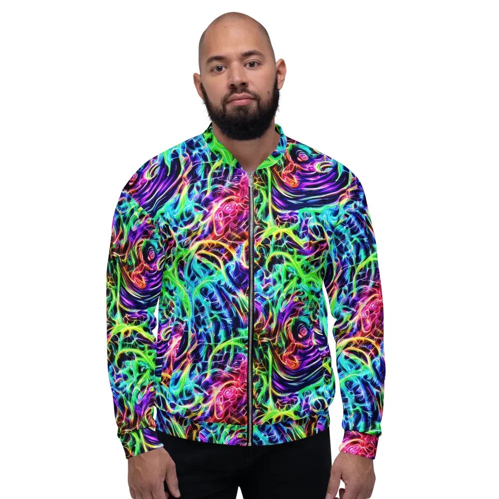 Electric Wilds on Bomber Jacket — Front