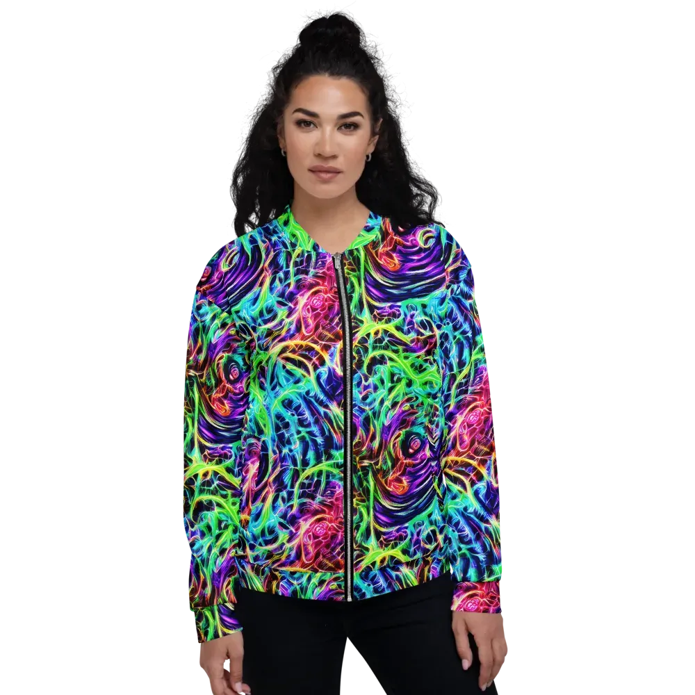 Electric Wilds on Bomber Jacket — Front