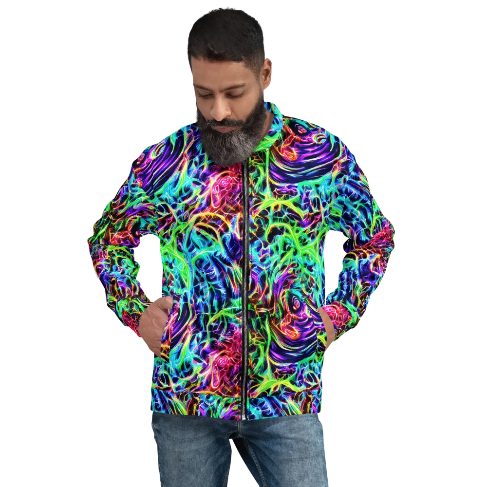 Electric Wilds on Bomber Jacket — Front