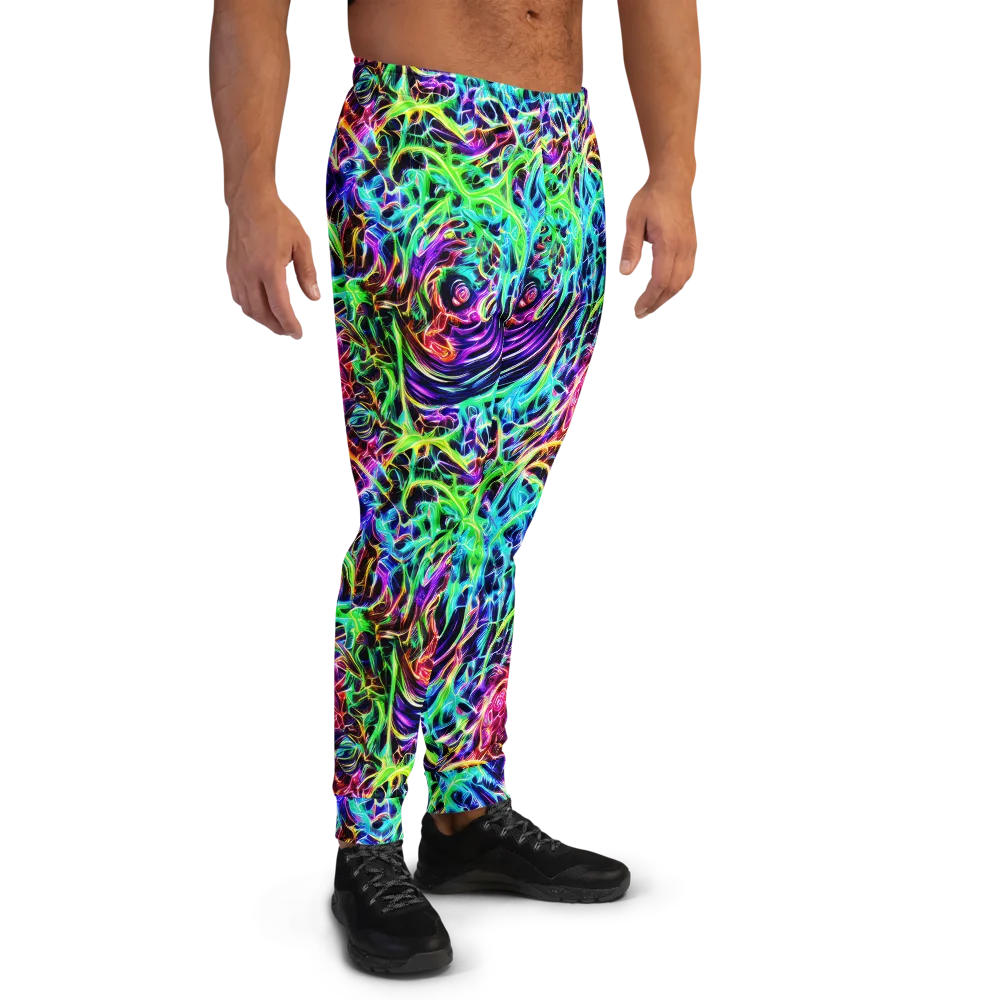 Electric Wilds on Men's Joggers — Right
