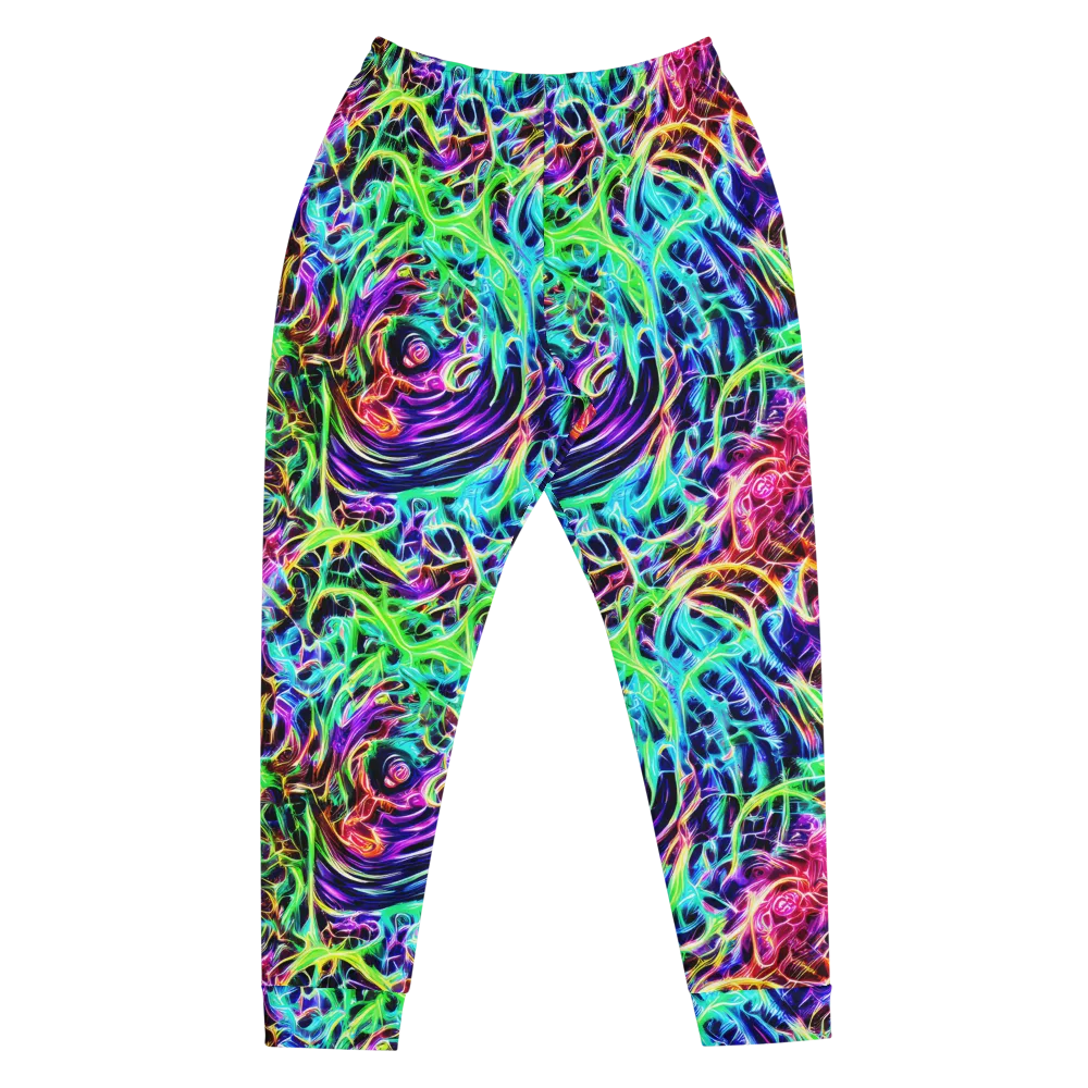 Electric Wilds on Men's Joggers — Front