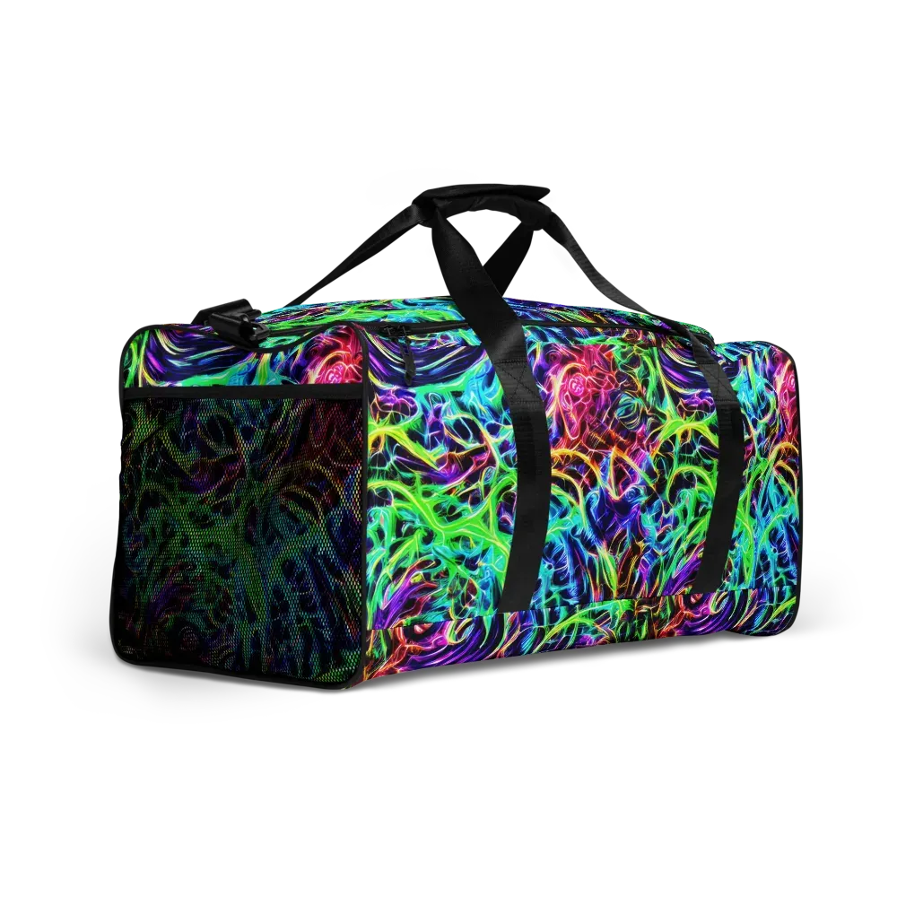 Electric Wilds on Duffle Bag — Right Front