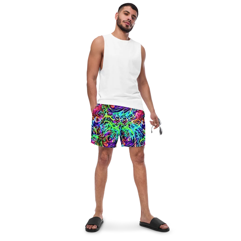 Electric Wilds on Swim Trunks — Front