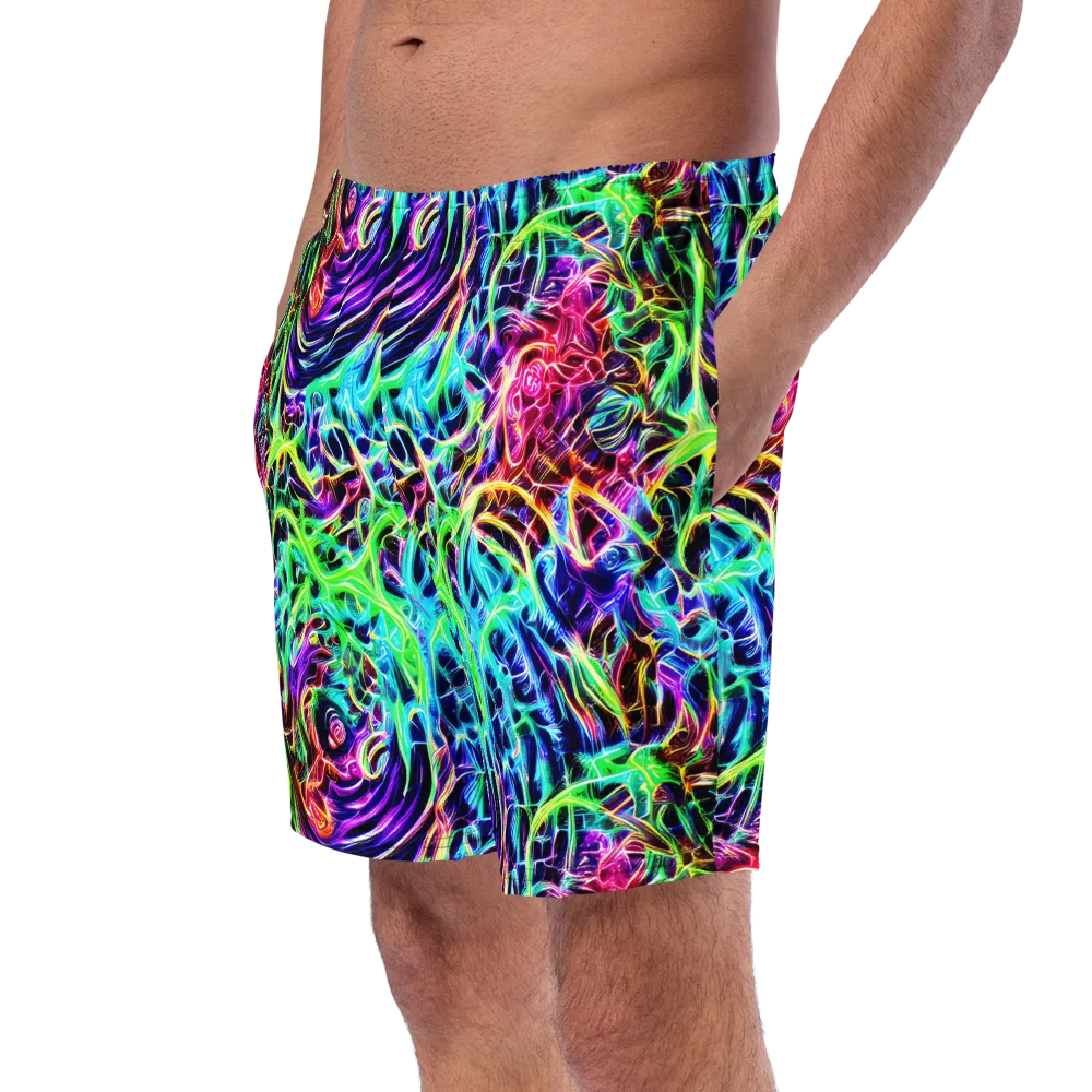 Electric Wilds on Swim Trunks — Left Front