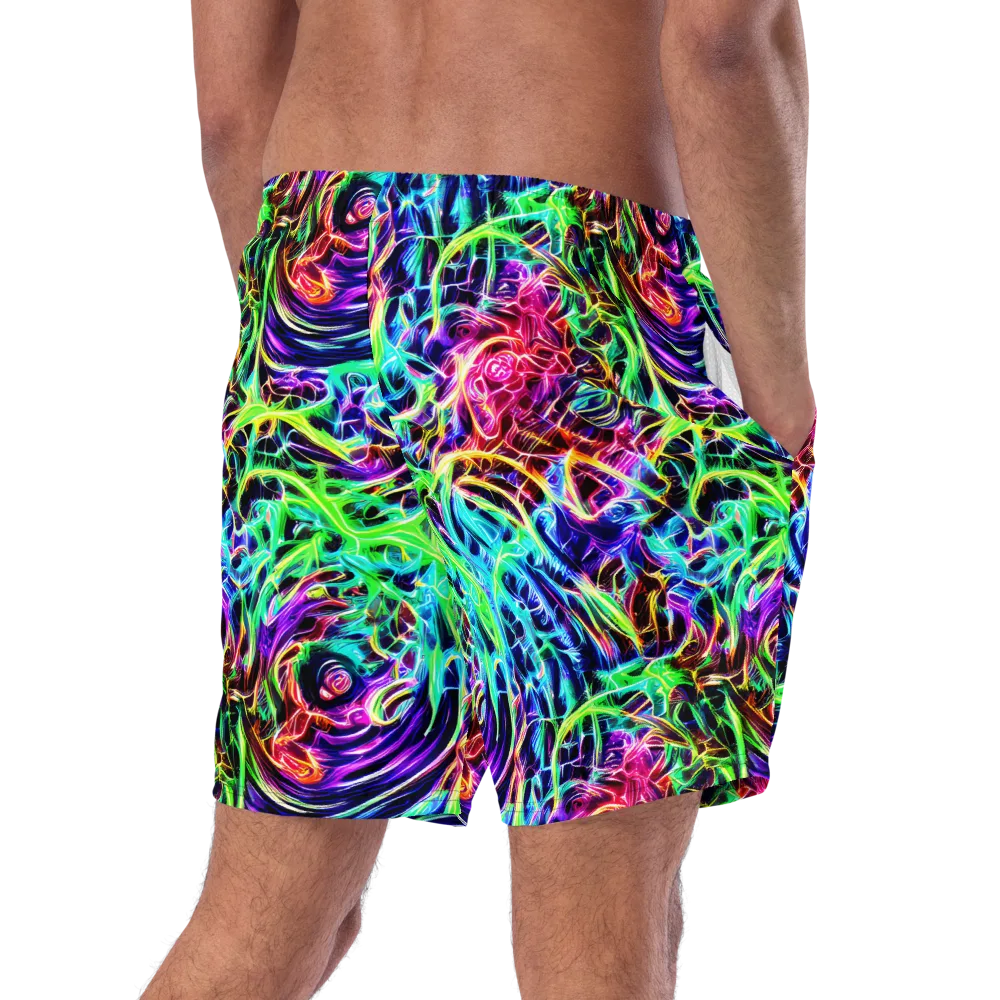 Electric Wilds on Swim Trunks — Right Back