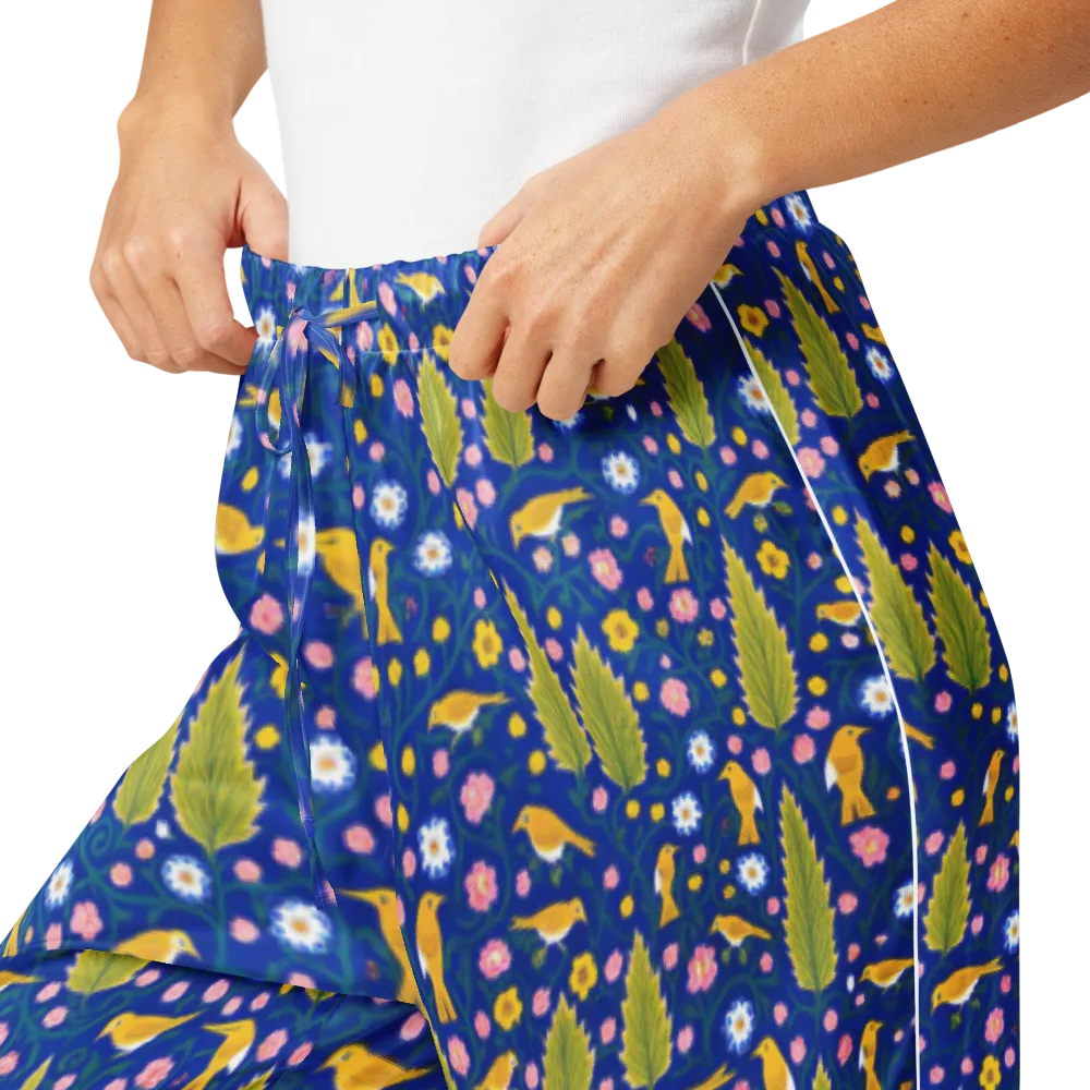 Golden Garden Flight on Women's Pajama Pants — Product details