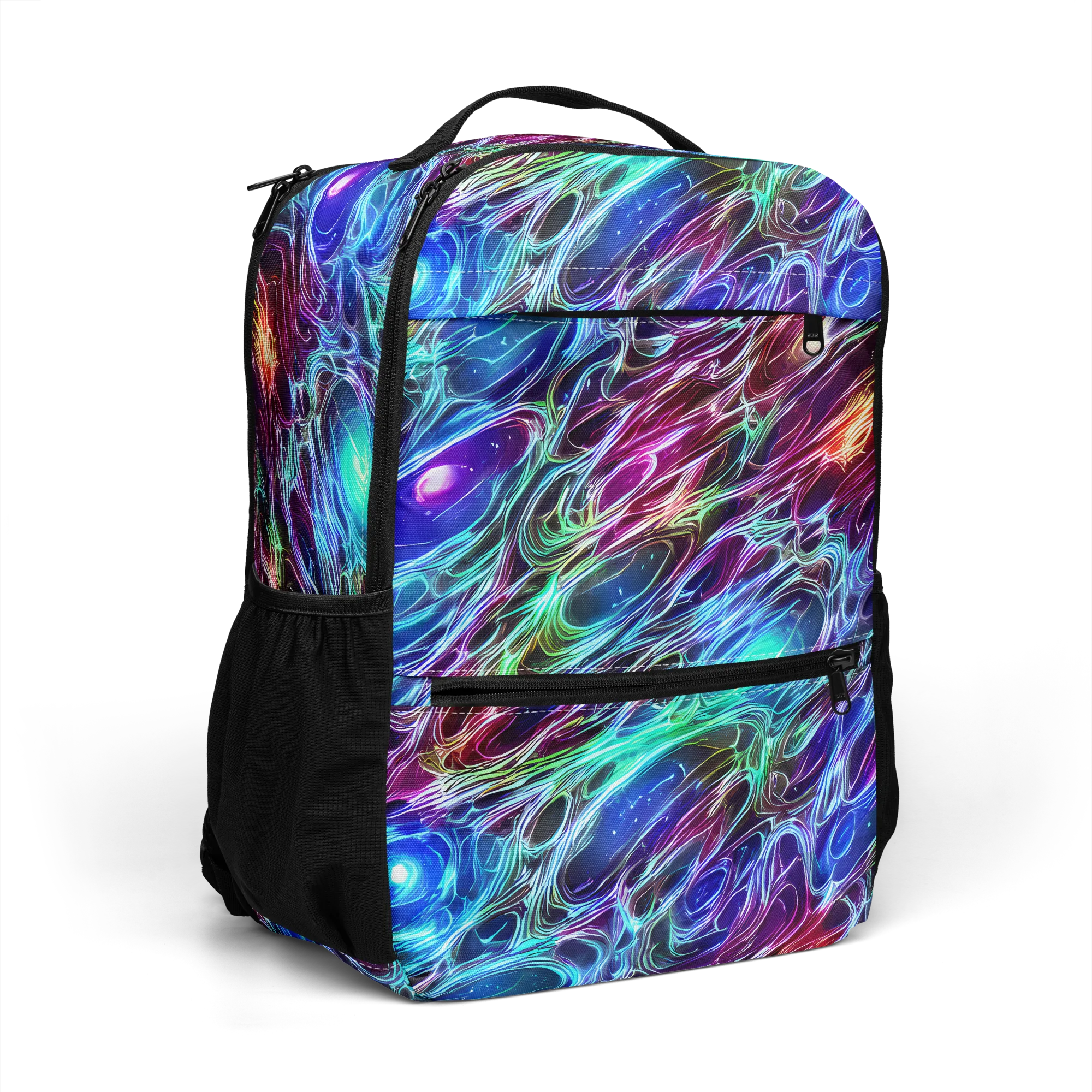 Electric Tides on Utility Backpack — Right Front