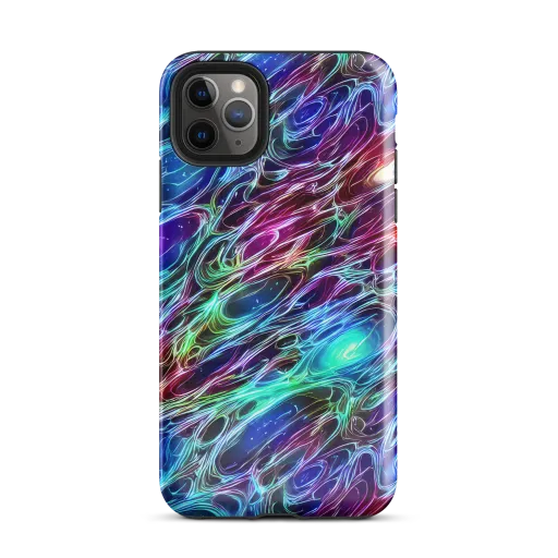 Electric Tides on a Tough Case for iPhone®