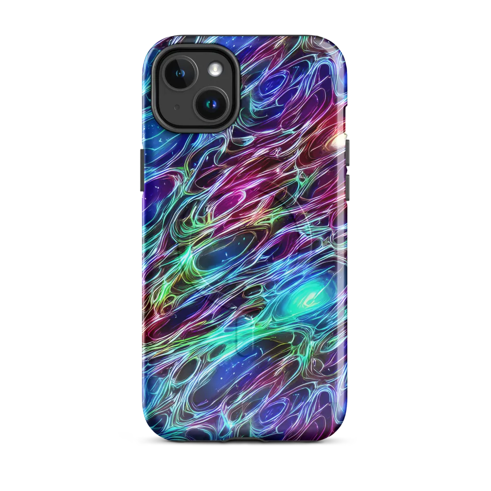 Electric Tides on MagSafe Tough Case for iPhone® — Front