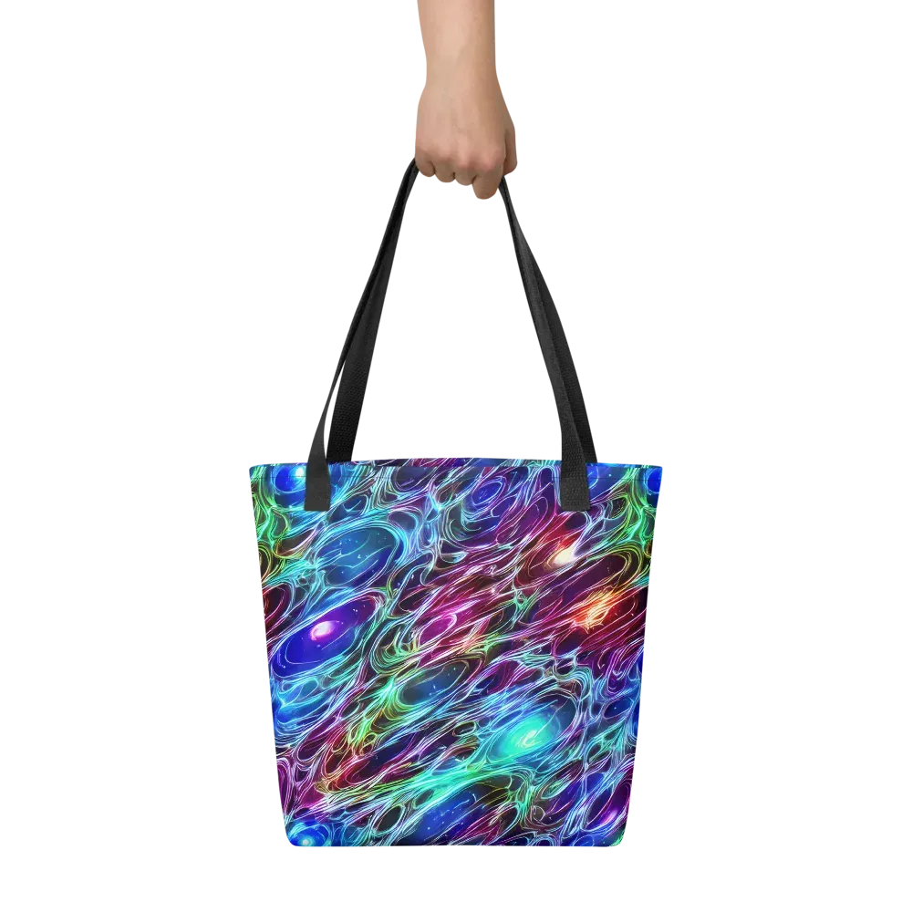 Electric Tides on Tote Bag — Front