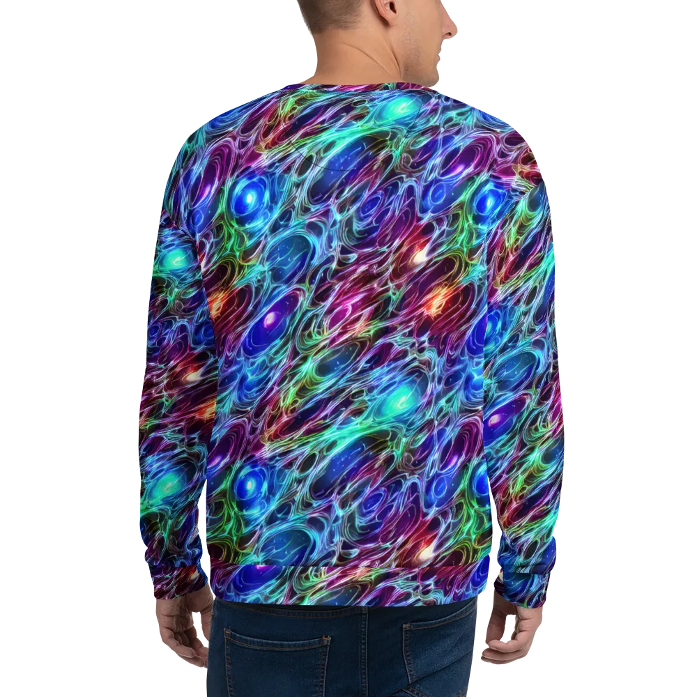 Electric Tides on Sweatshirt — Back