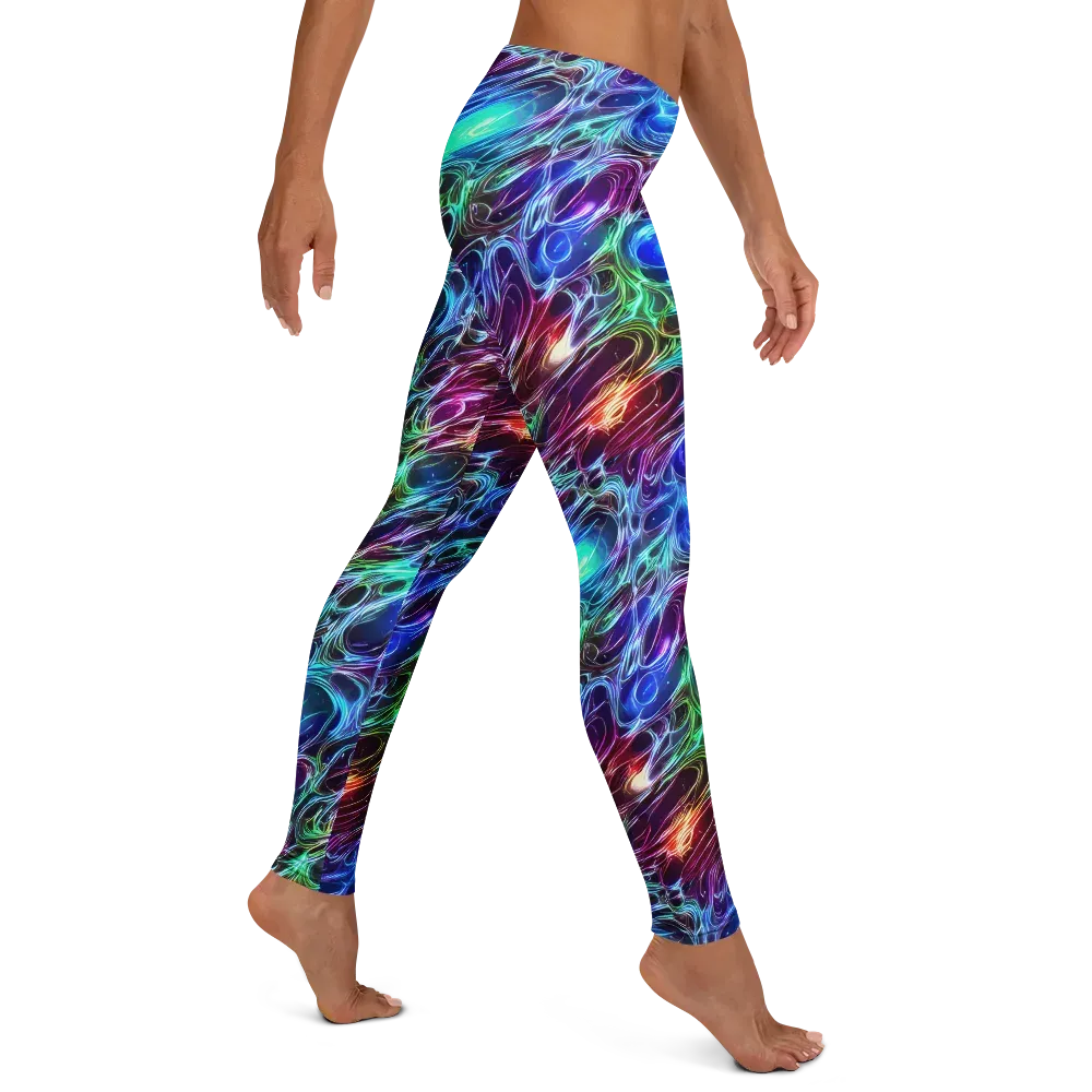 Electric Tides on Leggings — Right