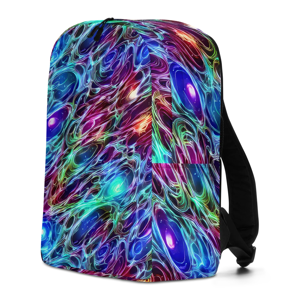 Electric Tides on Minimalist Backpack — Left