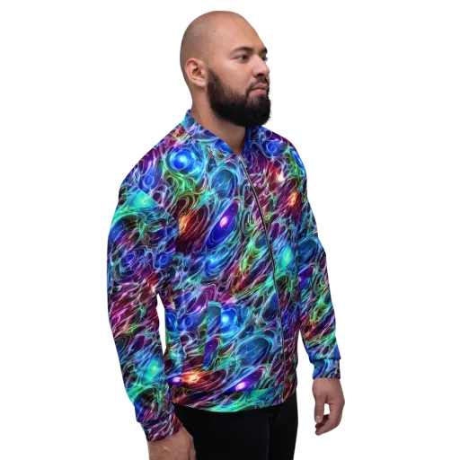 Electric Tides on a Bomber Jacket